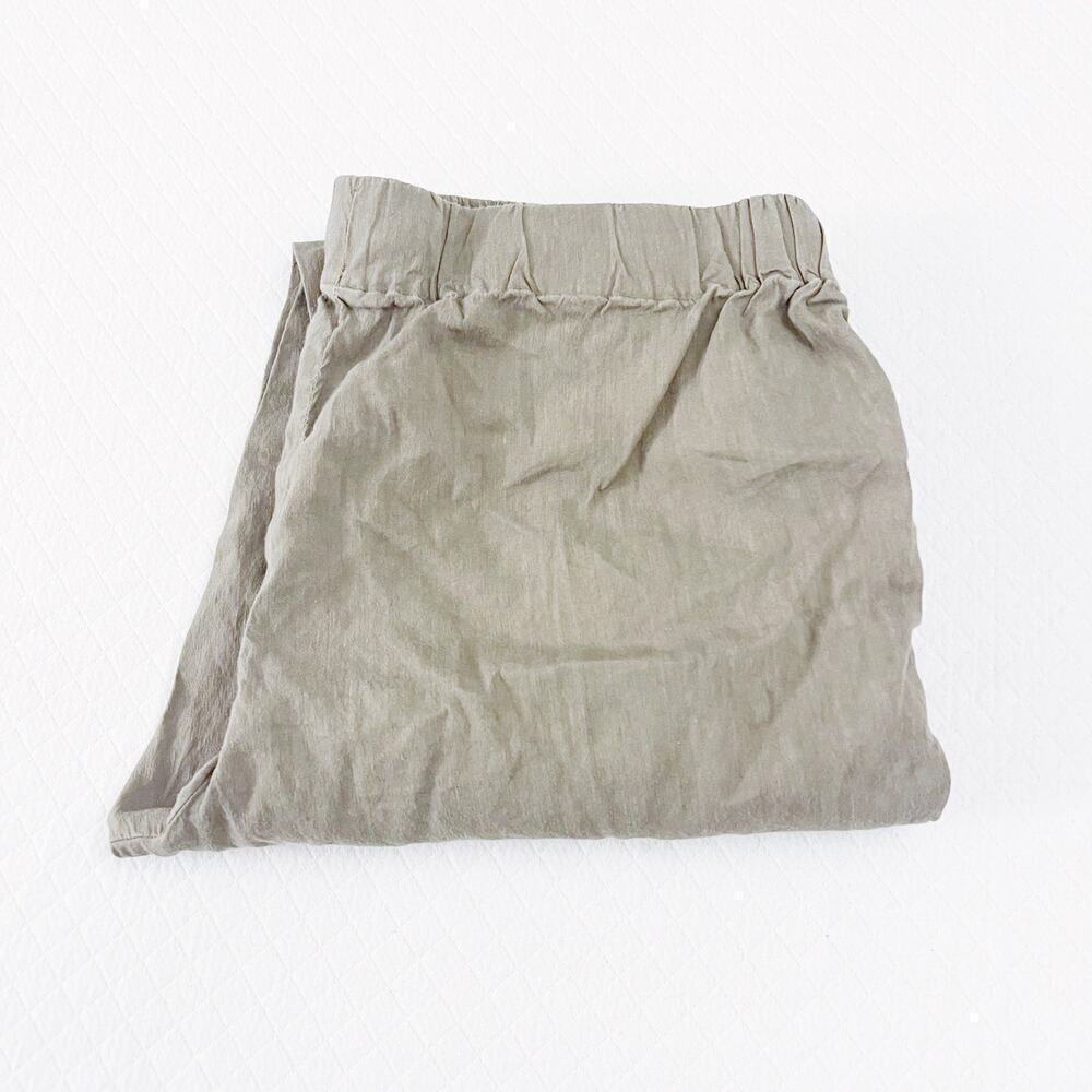 Babaton Olive Drawstring Jogger Casual Khaki Green Pants SZ M